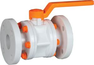 บอลวาล์ว HDPE อุตสาหกรรม ทนทานต่อการกัดกร่อน ขนาด 2"-12" แบบมีหน้าแปลน สำหรับน้ำ แก๊ส น้ำมัน  แบบปิด-เปิด  OEM ปรับแต่งได้ - Product Image 6