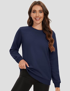Nouveau sweat-shirt décontracté pour femme, hiver, logo personnalisé imprimé sur le devant, manches longues, haute qualité, 100% coton, coupe-vent, respirant - Product Image 2