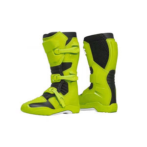 Zapatos de Motociclismo de Primera Calidad, Jersey de Carreras Personalizado, Zapatos de Cuero Multifuncionales, Impermeables y Resistentes al Viento, Zapatos de Motociclismo para Exteriores - Product Image 1