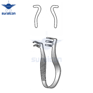 Retractor Autoajustable Finsen de 5 cm (2 Pulgadas) y 12 mm, Retractor Quirúrgico Reutilizable de Acero Inoxidable con Punta Roma, Instrumento Médico - Product Image 2