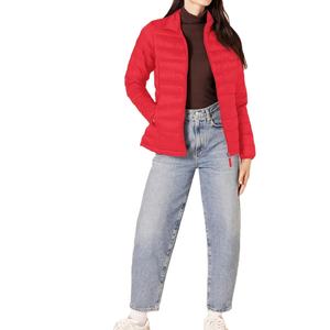 Women's Lightweight Long Sleeve Quilted puffer <b>Jacket</b> Stand Collar Custom Logo Winter Windbreak Puffer <b>Jacket</b> - Product Image 3