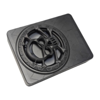 Subwoofer de voiture alimenté de 10 pouces, haut-parleur de basses fin à installer sous le siège, boîte de subwoofer 12V, subwoofer actif pour système audio professionnel de véhicule