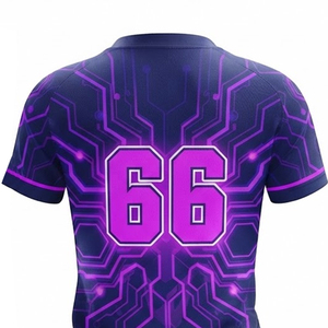 เสื้อวอลเลย์บอลผู้หญิงราคาถูก แห้งเร็ว คุณภาพดีไซน์ใหม่ พิมพ์โลโก้ได้ตามต้องการ สำหรับสุภาพสตรี - Product Image 5