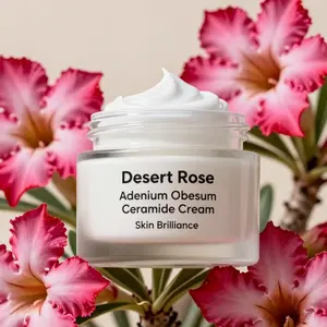 La rose du désert Adenium Obesum Snow Flower Cream ODM / OBM développée et formulée en Corée Skin Brilliance - Product Image 1