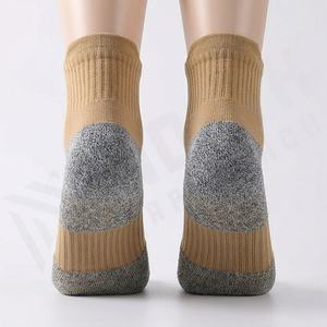 Breathable Wear-Resistant Compression Crew Sports <b>Socks</b> Performance Durable <b>Soft</b> Gym Workout Customized Color Fit Pairs Wear - Product Image 2