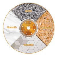 Lame de scie industrielle Jaze de 18 pouces en granit, diamantée, à haute fréquence, soudée au laser, pressée à froid et à chaud, OEM, nitridée