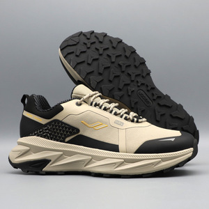 Zapatos Deportivos para Hombre, para Exteriores, con Suela Gruesa, Amortiguación, Antideslizantes, Resistentes al Desgaste, para Senderismo, Montaña, de Caña Baja - Product Image 1