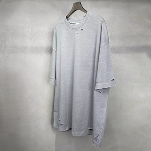 เสื้อยืดสตรีทแวร์ผู้ชาย แขนสั้น คอกลม ทรงปกติ ผ้าฝ้าย 100% เนื้อหนา แห้งเร็ว ระบายอากาศได้ดี - Product Image 6