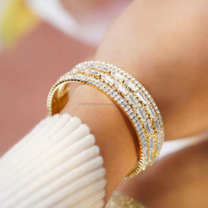 Cadena de Diamantes de Laboratorio IGI de Lujo, Joyería Fina Personalizable para Mujer, Brazalete de Diamantes en Oro de 10K/14K/18K - Product Image 3