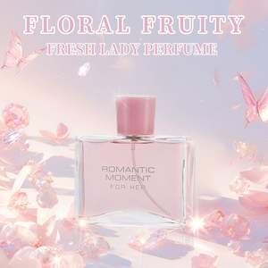 Eau de Parfum para Mujer de 3.4 fl oz - ROMANTIC MOMENT - Aroma Floral Amaderado con Rosa, Manzanilla y Limón - Perfume de Intensidad Media - Product Image 6