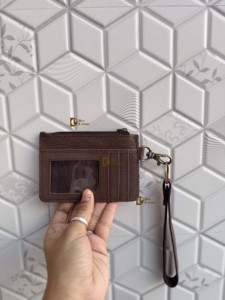 Latest Designer Genuine Leather ATM Card <b>Holder</b> Stylish Clutch Coin Purse Hand Tooled Leather Floral Cowhide Women's Purse - Product Image 6