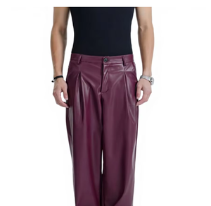 Pantalones Casuales de Hombre Spezia International, Recubiertos de PU, Anti-Pilling, Corte Recto, Bolsillos Laterales, Cintura Elástica, Pantalones Resistentes - Product Image 1