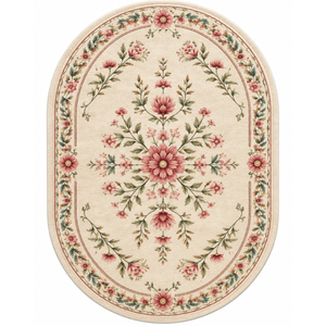 Alfombra de Lana Hecha a Mano Phool Saanjh, Alfombra de Diseño Artesanal de Primera Calidad - Product Image 1