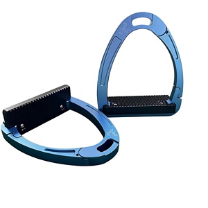 Étriers de sécurité ergonomiques pour chevaux, design flexible absorbant les chocs, équipement de soutien confortable pour les pieds lors de l'équitation - Product Image 3