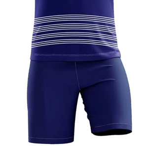 Men <b>Soccer</b> Uniforms Custom Football Jersey Striped Design Moisture Wicking Fitted Short Sleeve All Seasons Adult Sport Apparel - Product Image 4