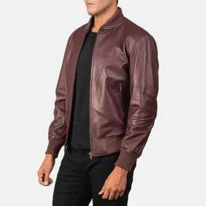 Chaqueta de Cuero para Hombre 2026 con Diseño Personalizado, Chaqueta de Cuero de Talla Grande para Uso en Exteriores en Invierno, con Etiqueta Privada Personalizada - Product Image 4