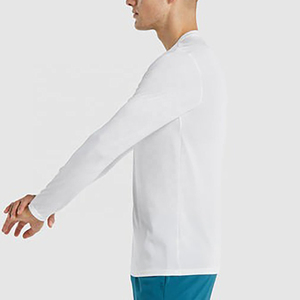 Camisetas de manga larga para hombre, informales, de manga completa, tela de algodón suave, ajuste cómodo, transpirable, para uso diario, estilo activo para hombre - Product Image 5