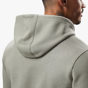 Survêtement gris clair à capuche pour homme, manches longues, couleur unie, décontracté, avec poches latérales, coupe classique, pour l'automne - Product Image 4