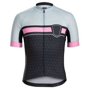 OEM High Quality Anti-Bacterial Polyester Cycling Jersey Breathable Quick-Dry Unisex Wear Lightweight Windproof Sublimation - Product Image 2