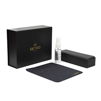 XUZE PB-1025 Coffret Cadeau en Carton pour Lunettes de Soleil et de Vue, Emballage en Carton Noir Recyclé, Logo Personnalisé, 191x60x143mm, MOQ 200 pièces