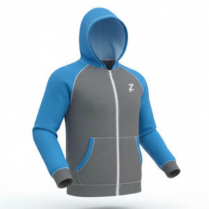 Vêtement de sport respirant en tissu extensible, sweat à capuche chaud, parfait pour la course à pied, la salle de sport, l'entraînement, les sports de plein air et le quotidien. - Product Image 2