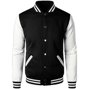 Nouveauté : Veste universitaire en laine brodée Chanelle personnalisée, veste bomber de haute qualité, veste de baseball, veste universitaire - Product Image 1