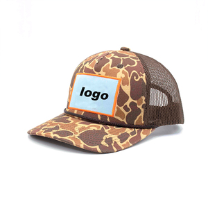Gorra Snapback de 6 Paneles con Logotipo Personalizado, Camuflaje, Tela de Malla, Unisex, para Adultos, para Playa, Deportes al Aire Libre y Eventos Formales, Modelo FDTC046 - Product Image 2
