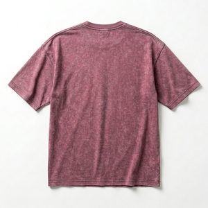 Custom Washed <b>Men</b> T <b>Shirt</b> 200g Heavyweight Cotton Oversized Anti-Wrinkle Crew Neck Streetwear Casual Top - Product Image 2