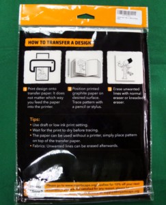 DK-926 20 feuilles de papier transfert graphite - Product Image 2