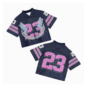 Camiseta de Fútbol Americano para Hombre, Mujer y Niños, Ropa Deportiva de Alto Rendimiento, Secado Rápido, Absorbe la Humedad, para Entrenamiento, Práctica y Juego - Product Image 5