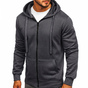 Sudadera con capucha completa personalizada para hombre, 100% algodón polar, ecológica, de peso pesado, estilo casual urbano, OEM ODM al por mayor - Product Image 6