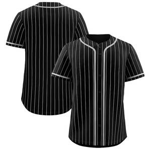 Nueva Camiseta de Béisbol Unisex de Venta Caliente al por Mayor de Fábrica, Uniforme de Béisbol con Impresión Personalizada, Transpirable, con Logotipo Frontal y Manga Corta - Product Image 4