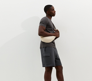 Shorts Cargo Décontractés d'Été pour Hommes en Coton Tricoté, Coupe Ample, Respirants, Mi-Longs avec Cordon de Serrage – Vente en Gros - Product Image 5