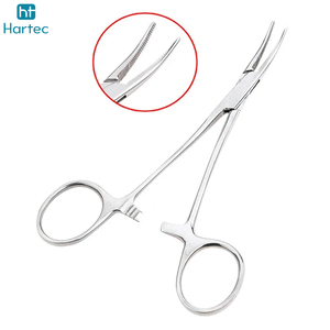 Nouvelle Arrivée 2026 Pinces chirurgicales manuelles en acier à pointe courbe et droite, à verrouillage, type Mosquito Forceps, pour la chirurgie - Product Image 3