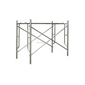 Fournisseur chinois d'échafaudages en acier économiques, échelles en H et échafaudages industriels, cadre <span class=keywords><strong>tubulaire</strong></span> en acier pour la construction - Product Image 1