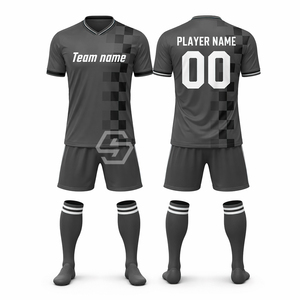 Maillots de football personnalisés OEM les plus vendus, tenues d'entraînement imprimées par sublimation, uniformes de football - Product Image 2