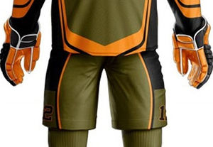 Nouvelle tenue de hockey sur glace très vendue, 100% polyester, logo personnalisé imprimé, respirante et à séchage rapide, pour un usage décontracté - Product Image 2