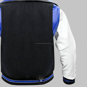 Nouveau design col marin vente en gros de veste Letterman à manches longues personnalisée vestes Letterman pour hommes - Product Image 4