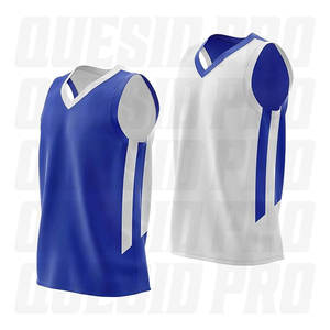 Maillot de basket-ball de haute qualité à prix abordable, vêtements de sport d'extérieur, maillot réversible en mesh pour hommes, pour l'entraînement et les matchs - Product Image 2