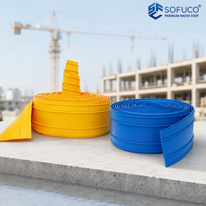 แถบกันน้ำ PVC แบบประหยัด รุ่น ST ยี่ห้อ Sofuco สำหรับรอยต่องานก่อสร้าง น้ำหนักเบา ติดตั้งง่าย ยืดหยุ่นได้ - Product Image 3