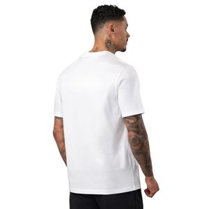 Mens <b>White</b> Everyday Jersey T Shirt Short Sleeve Lightweight Breathable Athletic Training Running Fitness Gym Sportswear <b>Tee</b> - Product Image 2