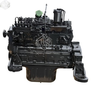 Ensemble moteur diesel 6 cylindres 6D102-7, pièces d'excavatrice sur chenilles de 20 tonnes PC200-7 pour remplacement de moteur turbocompressé Komatsu - Product Image 1