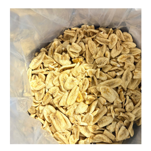 Tranches de banane croustillantes, fruits secs, en emballage en vrac - Product Image 1