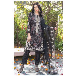 Ropa de diseñador india y pakistaní, elegante Top Plazzo y Dupatta para ropa de fiesta - Product Image 1