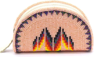 Nuevo producto: monedero con bordado a mano con cuentas de semillas y el último diseño de mini monedero con cremallera, ideal para uso funcional. - Product Image 5