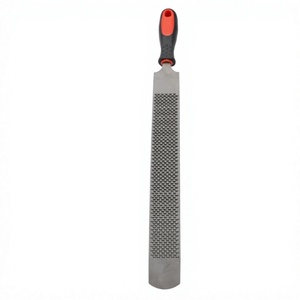 Outil professionnel de soin vétérinaire pour équidés : Cure-crevasses double face en acier inoxydable léger et durable avec poignée souple - Product Image 1