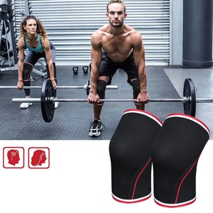 <b>Athletic</b> Knee <b>Support</b> Compression Sleeve Elastic Sports Knee Pads Gym Fitness Workout Braces Running Weightlifting Joint Guard - Product Image 5