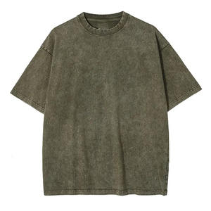 Camiseta de Hombre Corta, Tejida, 100% Algodón, 280 g/m², Estampado por Transferencia de Calor, Talla Grande, Antiarrugas, Ecológica y Transpirable - Product Image 1