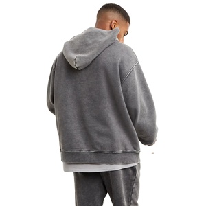 Venta al por mayor de Vintage ácido lavado Tie Dye Hoodie Uso de algodón térmico para la ropa - Product Image 3