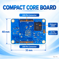 Module de calcul Stock Pi Compute Module 4 CM4 1g8g 2g32g 4g32g 8g64g, carte de développement Orangepi Core avec WIFI BT et EMMC pour IoT embarqué
